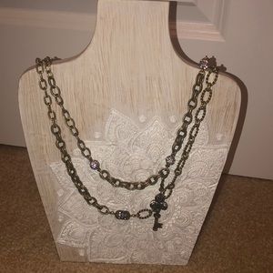 Chloe and Isabel bronze link necklace